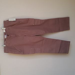 Universal Thread high rise slim straight brown jeans size 14 regular